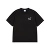 OUTLINE SCRIPT LOGO SHORT SLEEVE T-SHIRT BLACK