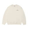 UPSIDE DOWN LOGO NAPPING ZURRY SWEATSHIRTS IVORY