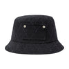 DIAMOND WASHING BUCKET HAT BLACK