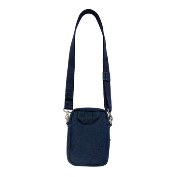 ESSENTIAL DENIM MINI CROSS BAG DARK BLUE