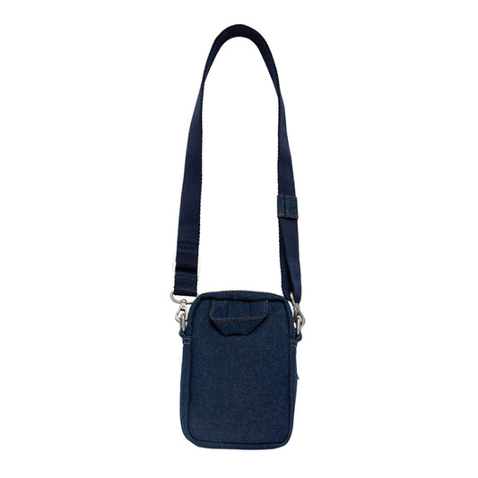 ESSENTIAL DENIM MINI CROSS BAG DARK BLUE