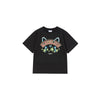 KIDS STAR RABBIT SHORT SLEEVE T-SHIRT BLACK