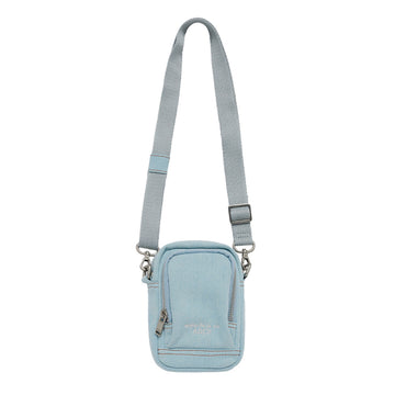 ESSENTIAL DENIM MINI CROSS BAG LIGHT BLUE