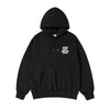 GRUNGE REVERSAL LOGO HOODIE BLACK