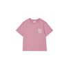 KIDS MIX TYPE GRAPHICS SHORT SLEEVE T-SHIRT LIGHT PINK