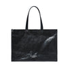 BASIC LOGO TARPAULIN SHOPPER BAG BLACK