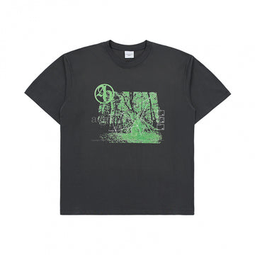 ADLV DIGITAL NOISE ARTWORK SHORT SLEEVE T-SHIRT CHARCOAL