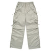 SIDE PUCKERING POCKET PANTS BEIGE