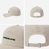 TUFT EMBROIDERY LOGO BALLCAP LIGHT BEIGE