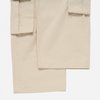 FRONT POCKET WIDE CARGO PANTS BEIGE