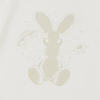 KIDS SOLO RABBIT ALIEN SHORT SLEEVE T-SHIRT CREAM