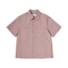 OVERSIZE RIPSTOP SHORT SLEEVE SHIRTS DARK PINK