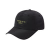 CHECK RIPSTOP STRING BALLCAP BLACK