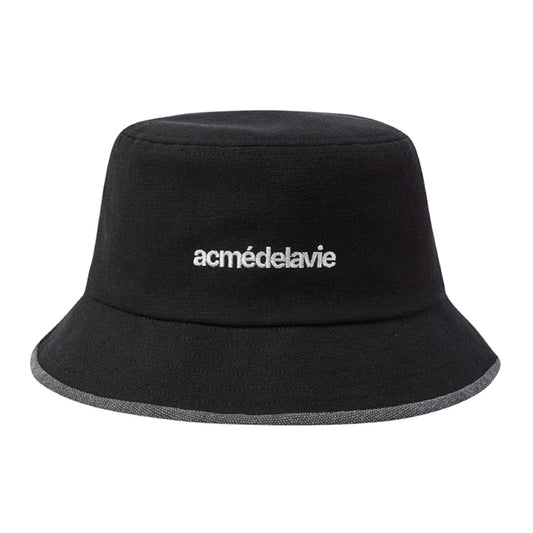 LINE POINT BUCKET HAT BLACK