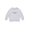 KIDS BASIC LOGO SWEATSHIRT MELANGE