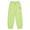 PIGMENT SCRIPT LOGO TRAINING PANTS LIME