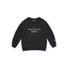 KIDS BASIC LOGO SWEATSHIRT BLACK