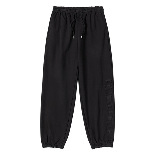 DOUBLE LINE LONG PANTS BLACK