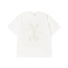 SOLO RABBIT ALIEN SHORT SLEEVE T-SHIRT CREAM