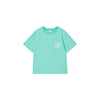 KIDS MIX TYPE GRAPHICS SHORT SLEEVE T-SHIRT EMERALD