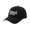 ROPE EMBROIDERY LOGO BALLCAP BLACK