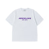 SIMPLE BOLD LOGO SHORT SLEEVE T-SHIRT WHITE