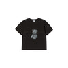 KIDS BLOCK BEAR SHORT SLEEVE T-SHIRT-BLACK