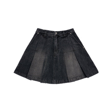 WOMAN DENIM DENNIS SKIRT BLACK