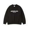 SIMPLE BOLD LOGO SWEATSHITRT BLACK