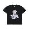 BABY FACE MILK COW DOLL SHORT SLEEVE T-SHIRT BLACK