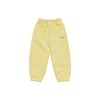 KIDS BASIC LOGO PANTS LIGHT YELLOW