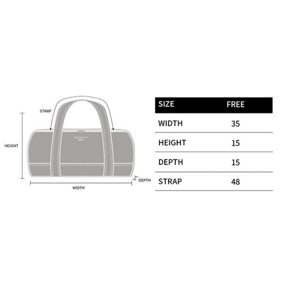 BASIC LOGO RIPSTOP TWO-WAY DUFFEL BAG BLACK AU$169.00 | acmé