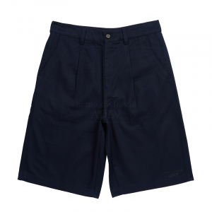 WORK COTTON SHORT PANTS NAVY