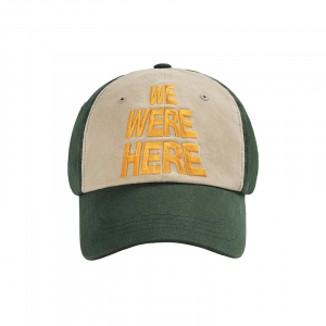 WE WERE HERE TWO TONE BALL CAP GREEN