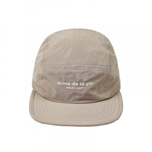 [SMILEY® X acmé de la vie] BIKER SMILEY EMBROIDERY CAMP CAP BEIGE