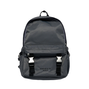 DOUBLE BUCKLE CITY BACKPACK CHARCOAL
