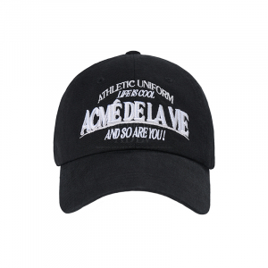 FISHING LOGO BALL CAP BLACK