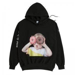 ADLV BABY FACE HOODIE BLACK DONUT 1