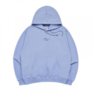 ADLV X SANRIO HELLO KITTY LETTERING HOODIE BLUE PURPLE