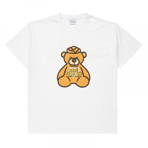 PANCAKE BEAR SHORT SLEEVE T-SHIRT WHITE