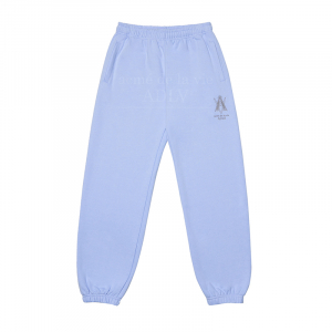 AV COLOR EMBOIDERY LOGO PANTS LIGHT PURPLE