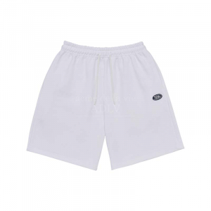 ADLV CIRCLE WAPPEN TRAINING SHORT PANTS (MEN) WHITE