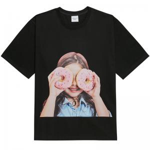 ADLV BABY FACE SHORT SLEEVE T-SHIRT BLACK DONUT 3