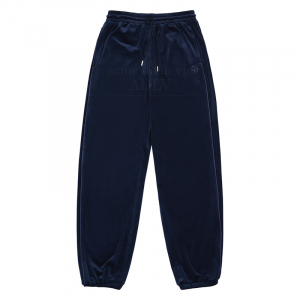 NEW SYMBOL LOGO VELOUR SET UP PANTS NAVY