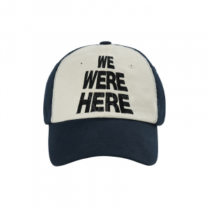 WE WERE HERE TWO TONE BALL CAP NAVY