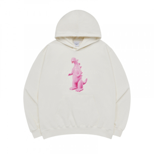 DIN2LS CREATURE HOODIE CREAM