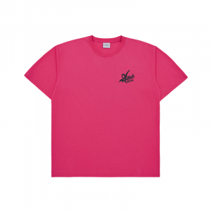 BIG LOGO 2 PRINTING SHORT SLEEVE T-SHIRT PINK