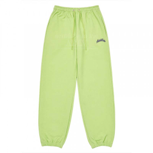 PIGMENT SCRIPT LOGO TRAINING PANTS LIME