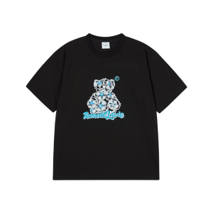 STAR BEAR SHORT SLEEVE T-SHIRT BLACK
