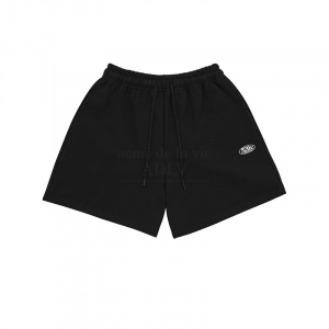 ADLV CIRCLE WAPPEN TRAINING SHORT PANTS (WOMEN) BLACK